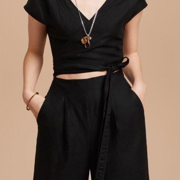 Aritzia Black Wilfred Jumpsuit - Picture 5 of 6